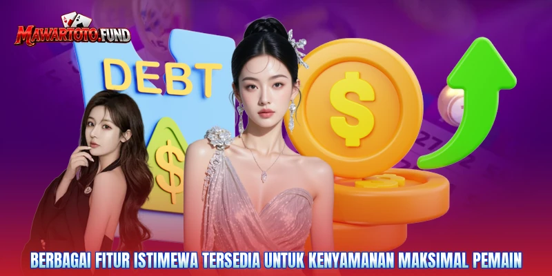 Berbagai fitur istimewa tersedia untuk kenyamanan maksimal pemain