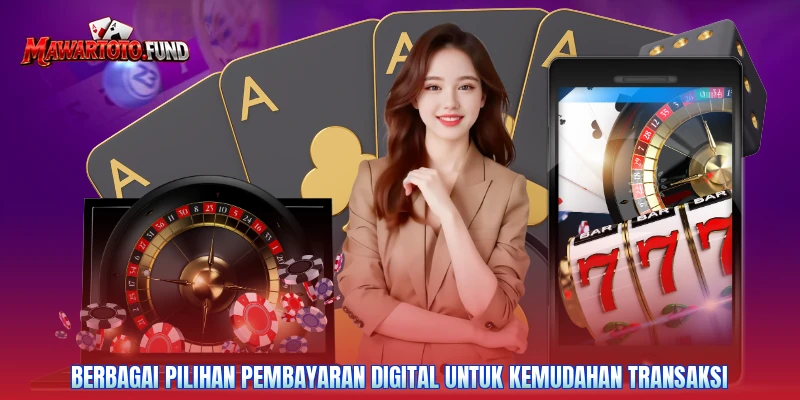 Berbagai pilihan pembayaran digital untuk kemudahan transaksi
