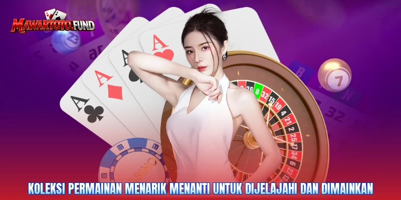 Koleksi permainan menarik menanti untuk dijelajahi dan dimainkan