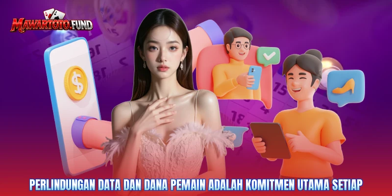 Perlindungan data dan dana pemain adalah komitmen utama setiap