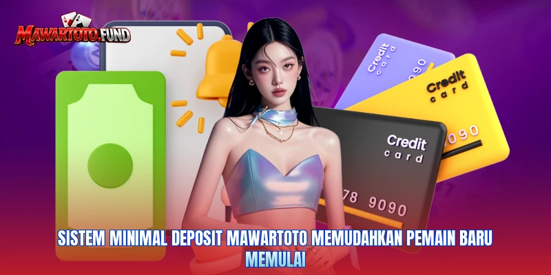 Sistem minimal deposit Mawartoto memudahkan pemain baru memulai